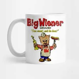 Vintage Big Wiener Brand Mug